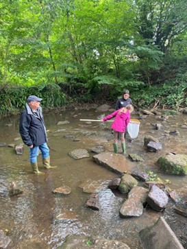 River dipping event